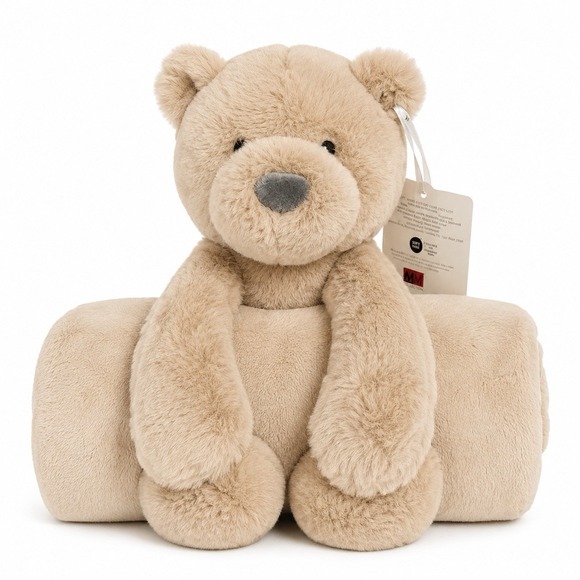 cloud island Other - Cloud‎ Island Bear Plush 15" Brown Teddy Stuffed Animal Soft Baby Toy Blanket
